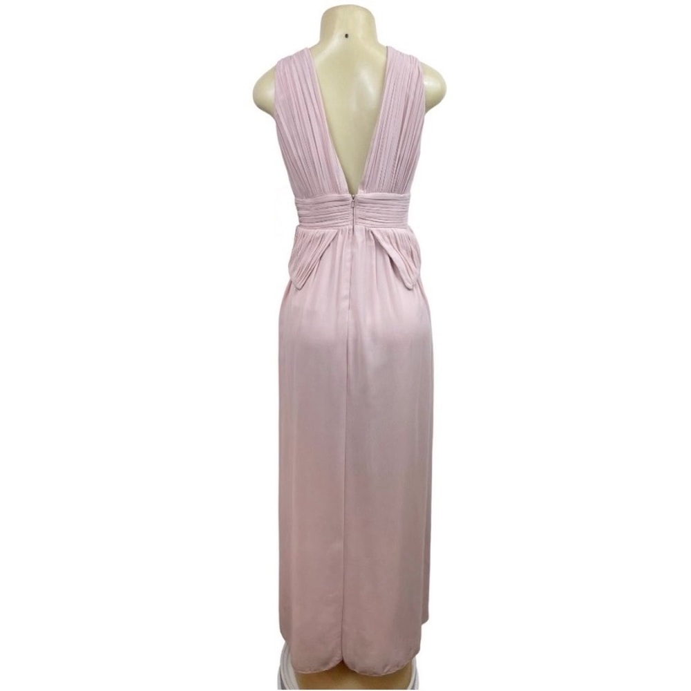 Little Mistress Beaded Sleeveless Plunge V-Neck Peplum Maxi Dress from ASOS - Picture 7 of 10